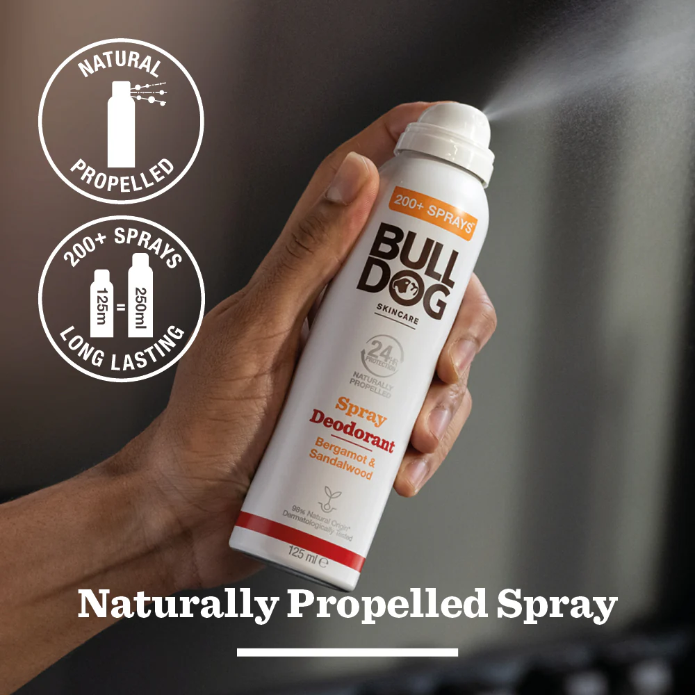 Bergamot & Sandalwood Spray Deodorant - Image 3